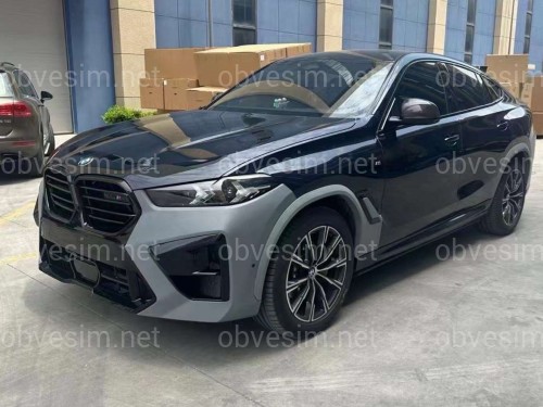 Рестайлинг комплект обвеса X6M F96 2023+ для BMW X6 G06 2018-2022