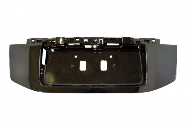 Вставка под номер (корыто) Toyota Land Cruiser Prado 150 2013-2017 цвет черный