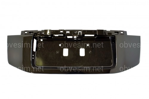 Вставка под номер (корыто) Toyota Land Cruiser Prado 150 2013-2017 цвет черный
