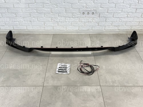 Передняя юбка F-Sport для LX570 2012-2015 цвет черный