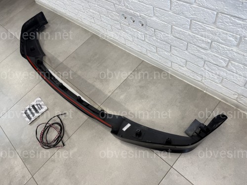Передняя юбка F-Sport для LX570 2012-2015 цвет черный