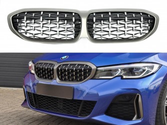 Решетка радиатора M340 BMW 3 Series G20 G21 2019-2022 