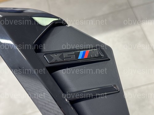Жабры на крылья X5M LCI BMW X5 G05 2018- 2шт.