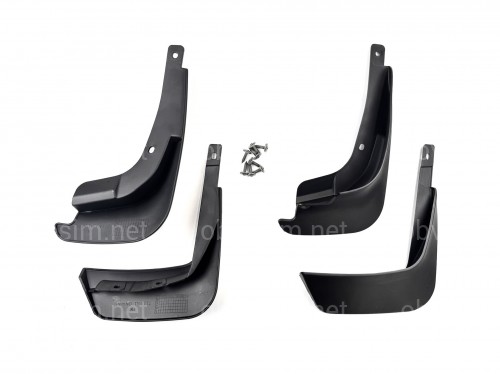 Брызговики Toyota Yaris 1999-2004 комплект 4 шт.