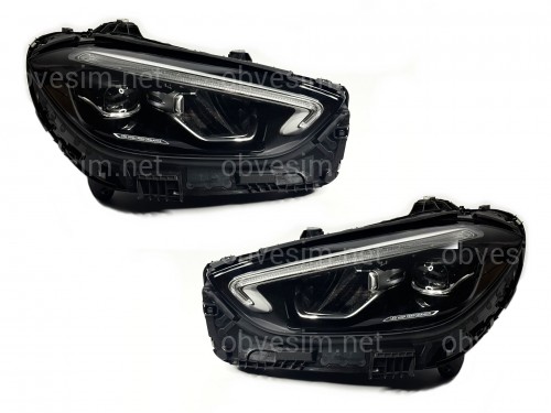 Фары Full LED Mercedes C-Class W206 2021- комплектные с блоками 2шт.