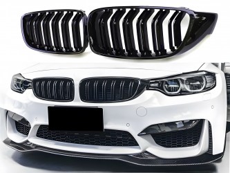 Решетка радиатора ноздри M4 стиль BMW 4 series F32 F33 F36 2013-2020