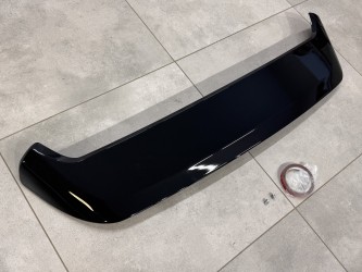 Спойлер козырек Ford Kuga / Escape 2013-2019 ABS пластик, цвет черный глянец