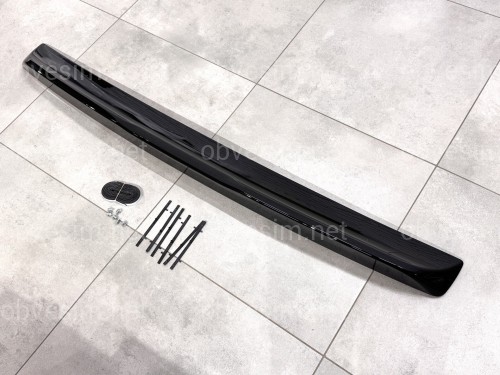 Спойлер лип багажника Dodge Challenger SRT 2008-2020 ABS пластик, черный глянец