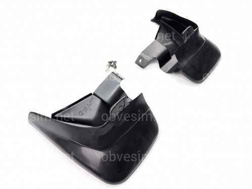 Брызговики задние Subaru Forester 2006-2008, комплект 2шт