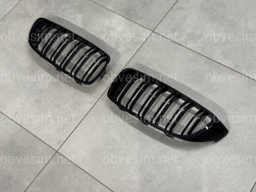 Решетка радиатора ноздри M4 стиль BMW 4 series F32 F33 F36 2013-2020