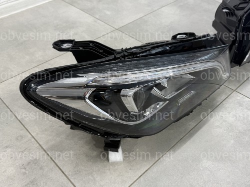 FULL LED фары Mercedes CLA-Class C117 2013-2018 комплектные с блоками 2шт., АПГРЕЙД ГАЛОГЕН В LED
