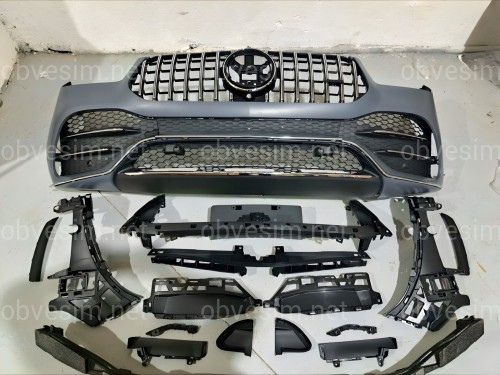 Бампер в сборе AMG Line Mercedes GLE V167 C167 2019-2022