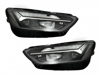Фары LED для AUDI Q5 рестайлинг 2021-2024 2шт. комплектные с блоками