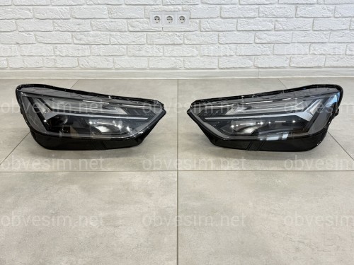 Фары LED для AUDI Q5 рестайлинг 2021-2024 2шт. комплектные с блоками