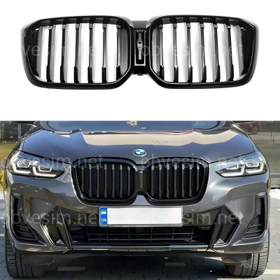 Решетка радиатора ноздри M performance BMW X3 G01 X4 G02 2022-2024