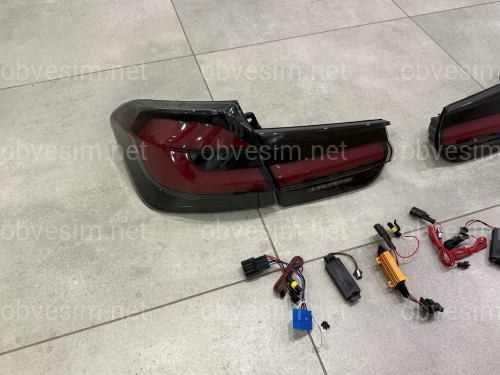 Задние фонари G30 Style для BMW 3 series F30 2012-2018