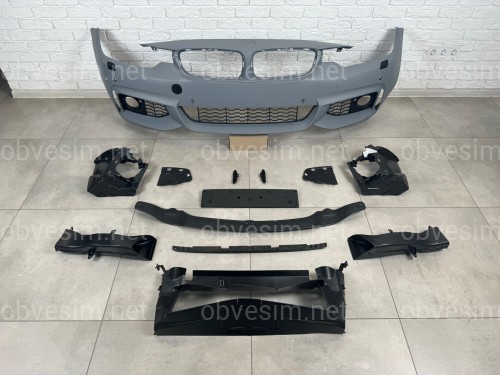 Бампер передний в сборе M пакет для BMW 4 series F32 / F33 / F36 2013-2020