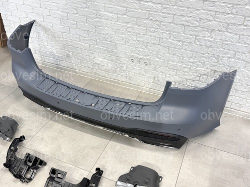 Комплект обвеса GLE63 AMG Mercedes-Benz GLE class W166 2015-2018