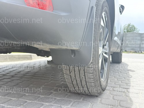 Брызговики Peugeot 2008 2020+, комплект 4шт.
