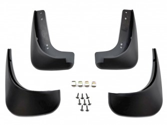Брызговики Volkswagen Touran / Caddy 2003-2015, Дизайн 2 комплект 4шт