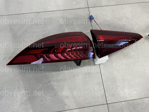 Фонари стопы рестайлинг 2023+ для Mercedes GLE Class V167 2019-2023