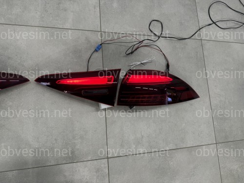 Фонари стопы рестайлинг 2023+ для Mercedes GLE Class V167 2019-2023