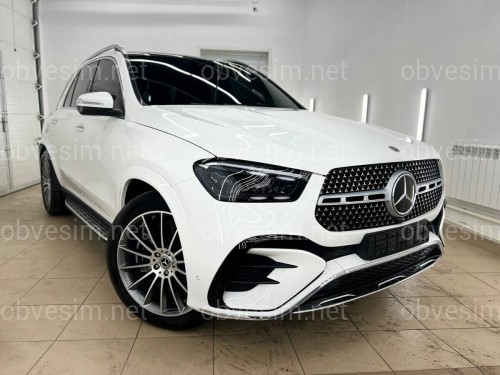 Фары рестайлинг 2023+ для Mercedes GLE-Class W167 C167 2019-2023 комплектные с блоками 2шт.