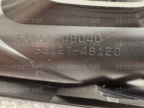 Правая накладка туманки F-Sport 5310348040 для Lexus RX 2023-