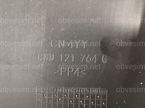 Дефлектор бампера правый 8WD 121 764 G для Audi A4 B9 2020-2023