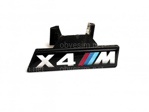 Шильдик в радиаторную решётку X4M BMW X4 G02 2018-