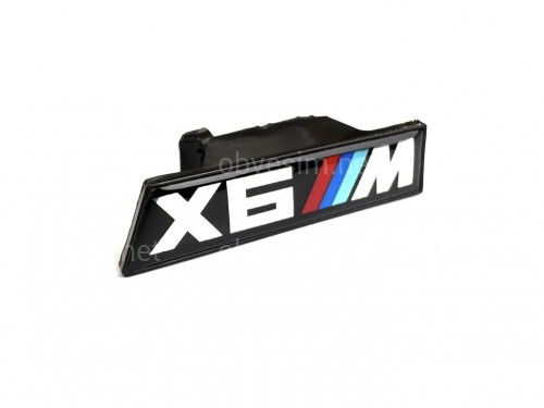 Шильдик в радиаторную решётку X6M BMW X6 G06 дорест 2018-2022