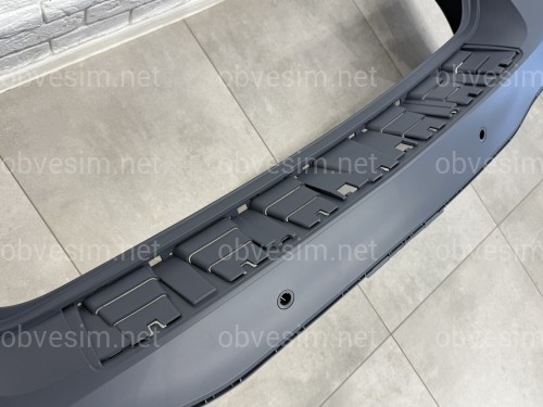 Задний бампер GLE63 AMG Mercedes-Benz GLE class W166 2015-2018