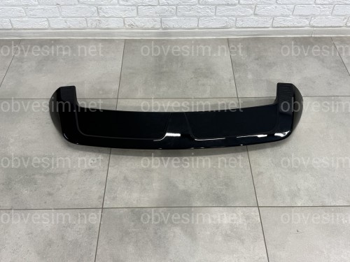 Спойлер на крышку багажника BMW X7 G07 2019-, цвет черный глянец