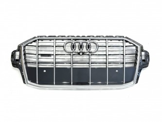 Решетка радиатора Audi Q7 4M 2020-2024 темно-серая 4M0 853 651 AH RN4