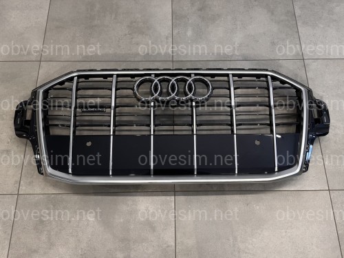 Решетка радиатора Audi Q7 4M 2020-2024 темно-серая 4M0 853 651 AH RN4