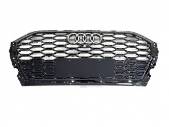 Решетка радиатора для Audi Q5 Sportback 2021-2024 чёрная 80G 853 651 YB9