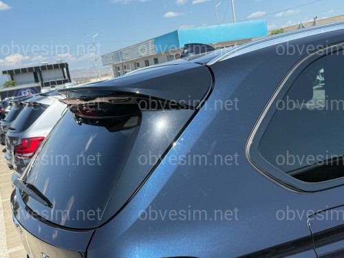 Спойлер на крышку багажника Paradigma BMW X5 F15 2013-2018, цвет черный глянец