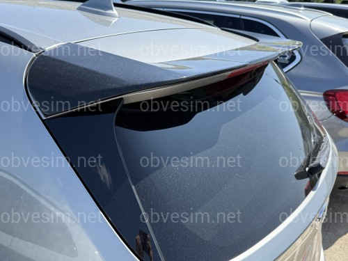 Спойлер на крышку багажника Paradigma BMW X5 F15 2013-2018, цвет черный глянец