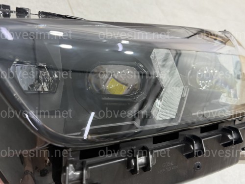 Фары Full LED Shadow line LCI 2023+ взамен дорестайлинговых BMW X5 G05 X6 G06 2018-2022 2шт. с заменой бампера на 2023+