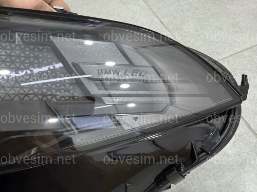 Фары Full LED Shadow line LCI 2023+ взамен дорестайлинговых BMW X5 G05 X6 G06 2018-2022 2шт. с заменой бампера на 2023+
