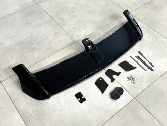 Спойлер козырек Honda CR-V III 2006-2012 ABS пластик, черный глянец