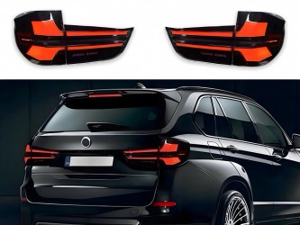 Задние LED фонари в стиле G05 LCI для BMW F15 2013-2018, комплект 4шт.