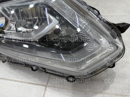 Правая фара Full LED с линзой для Nissan X-Trail 32 / Rogue 2014-2016