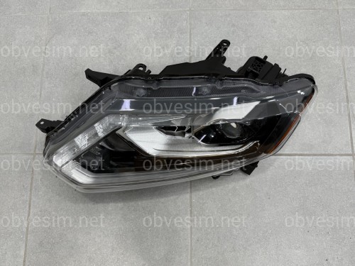 Левая фара Full LED с линзой для Nissan X-Trail 32 / Rogue 2014-2016