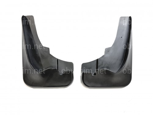 Передние брызговики для Peugeot 4007 / Citroen C-Crosser 2007-2012, комплект 2 шт.