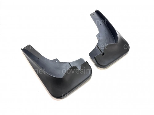 Передние брызговики для Peugeot 4007 / Citroen C-Crosser 2007-2012, комплект 2 шт.