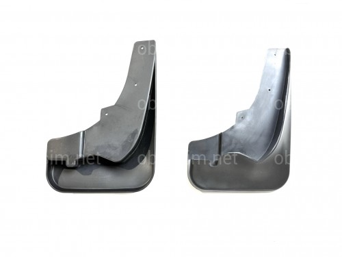 Передние брызговики для Peugeot 4007 / Citroen C-Crosser 2007-2012, комплект 2 шт.