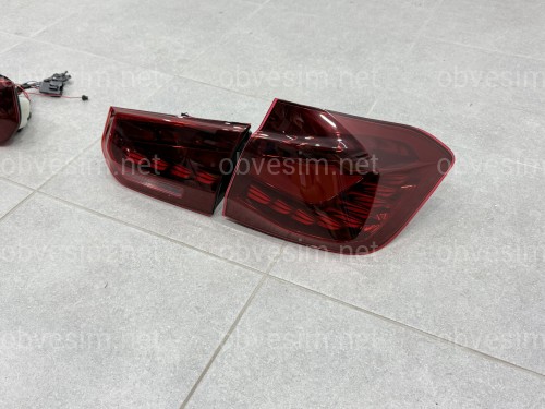 Задние фонари GTS Style RED для BMW 3 series F30 2012-2018