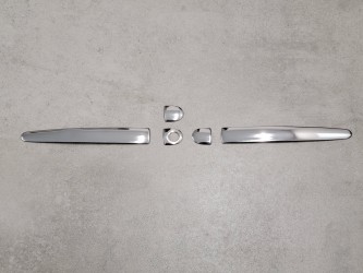 Накладки на ручки Toyota Land Cruiser Prado 150 2009-2015 Lexus style (нержавеющая сталь)