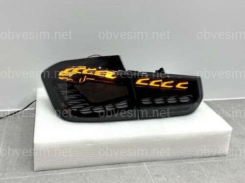 Задние фонари GTS Style SMOKE для BMW 3 series F30 2012-2018